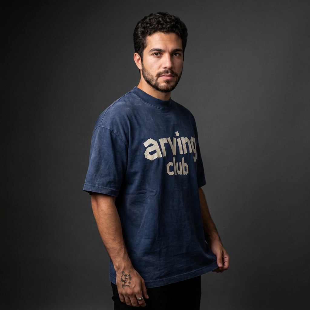 Oversized - Blue Tape Type