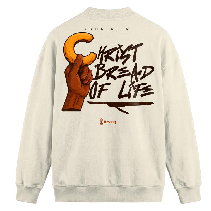 Moletom careca - Christ bread of life